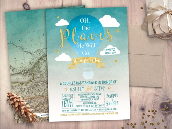 Baby Shower Invitation, Birthday invitation, travel party, precious cargo invite, precious cargo invitation, time flies invite Il_570xn