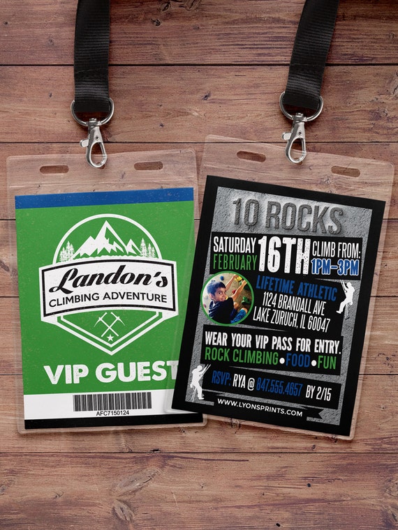 Any age, Rock Climbing Invitations, Indoor Climbing, Rock Climbing Birthday, Adventure party, camping, rock climb, Digital files Il_570xn
