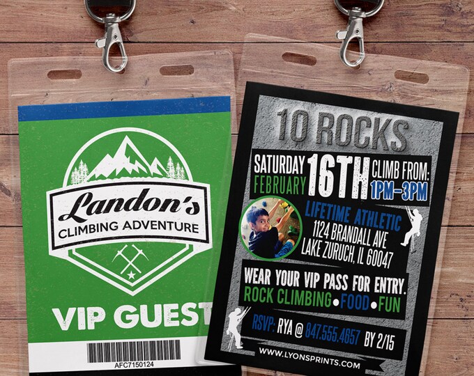 Any age, Rock Climbing Invitations, Indoor Climbing, Rock Climbing Birthday, Adventure party, camping, rock climb, Digital files