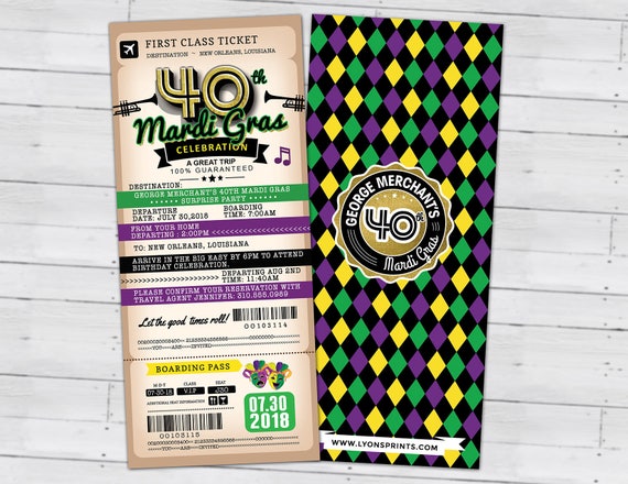 Passport New Orleans >> Passport And Ticket Birthday Invitation Travel Birthday Passport New Orleans >> Passport And Ticket Birthday Invitation Travel Birthday
