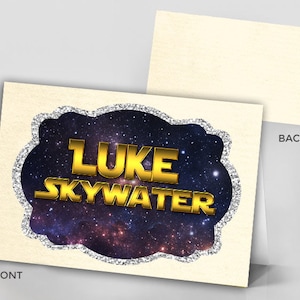 food tents, Star Wars, Star Wars birthday invitation, party decor, party favors, light saber, Jedi, boy, star wars birthday