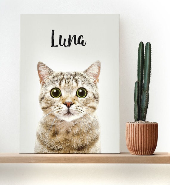 Custom Pet Portraits, Your Pet Photo turned into art, Personalized Digital Dog Portraits, Cat Portraits, Custom Pet Art, Pet Drawing Il_570xn