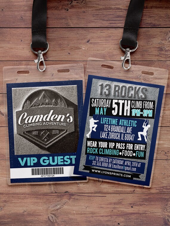 Any age, Rock Climbing Invitations, Indoor Climbing, Rock Climbing Birthday, Adventure party, camping, rock climb, Digital files Il_570xn
