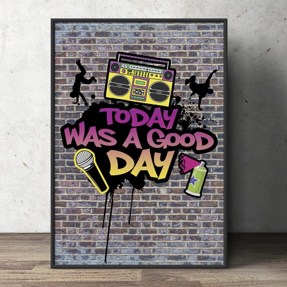 Fresh Prince, 90s party signs, Birthday, Baby Shower, HiP HOP,, 90s, party decor, Graffiti, birthday, DJ, 90s party, printables Il_570xn
