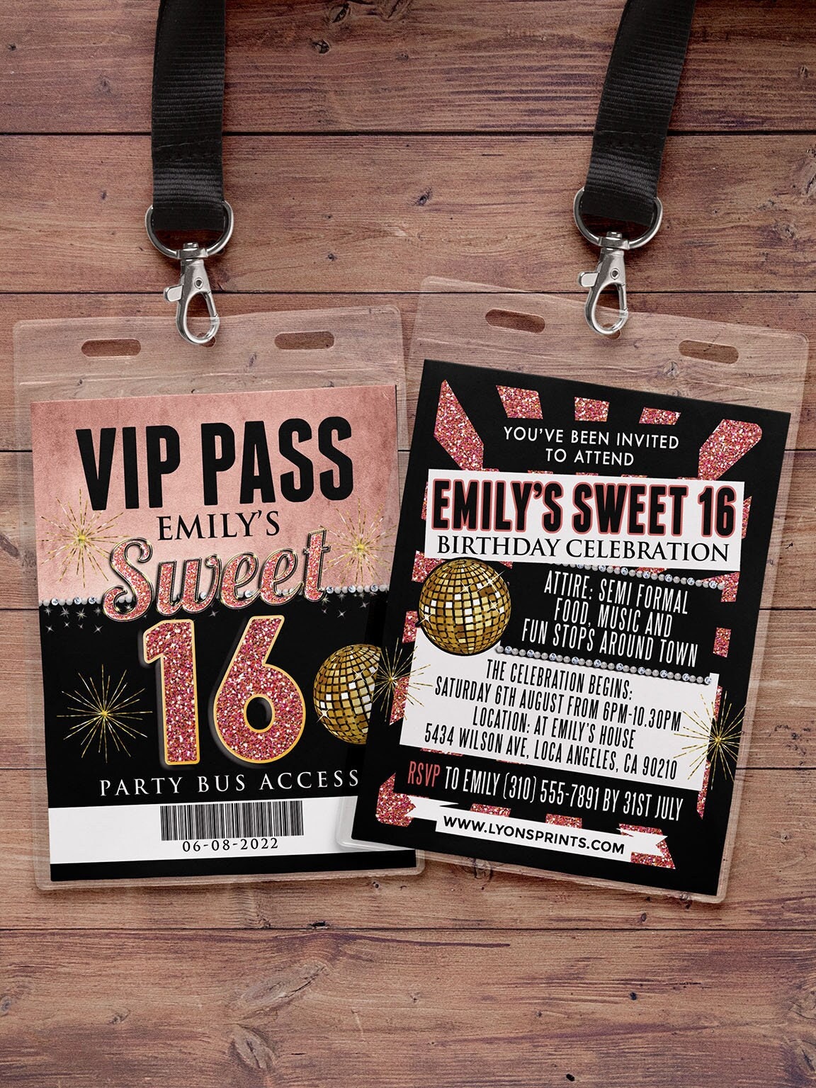 Slime Birthday Party VIP Passes, Slime Party Decorations