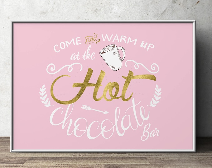 Hot chocolate bar, Baby it's cold outside invitation, Winter baby shower invitation.chalkboard, couple baby shower, snowflake, hot cocoa