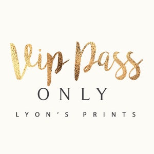 Apenas lado do passe VIP