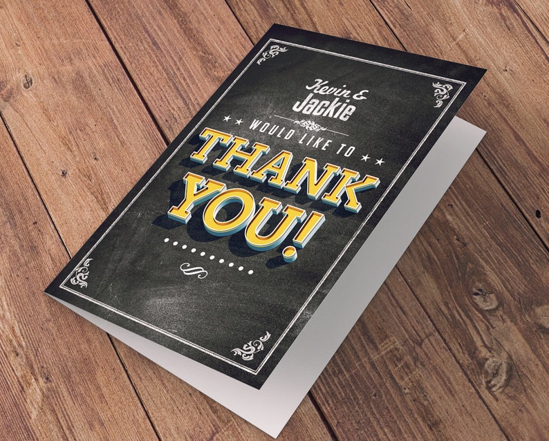 Thank You Card baby shower thank you Birthday Party Thank You Card-wedding thank you Greeting Card All occasion card BEER AND BBQ