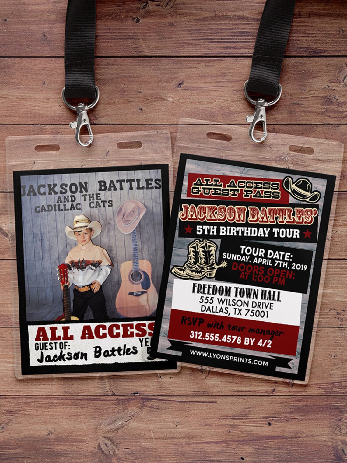 Vip Pass Rodeo Rock Star, VIP PASS, Backstage Pass, Vip Invitation, Birthday, Western ...