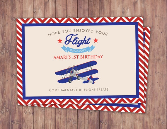 Vintage Airplane, party favor, Birthday, Vintage, Rustic, Airplane, Birthday Party, first birthday, time flies, label, airplane label Il_570xn