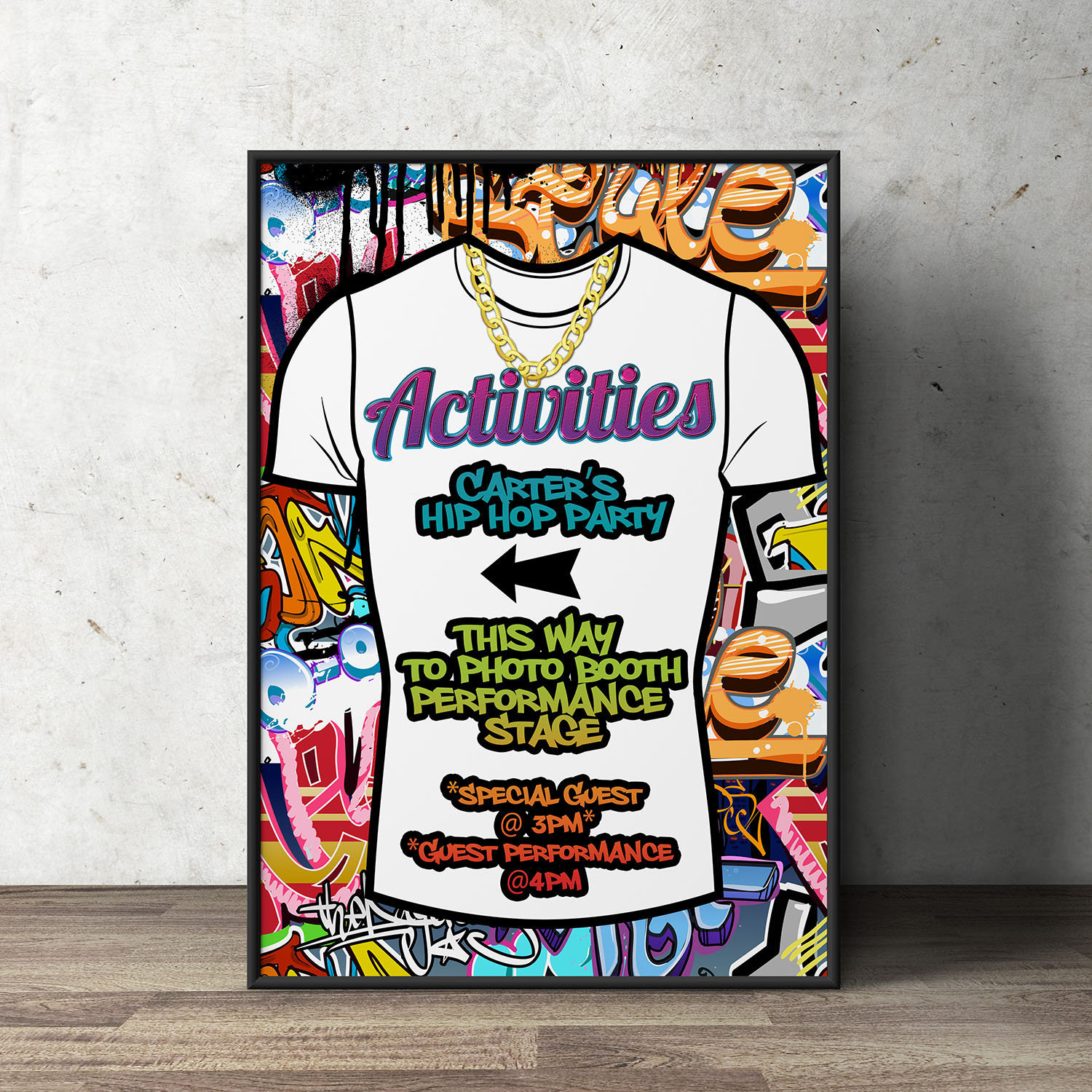 Activity sign, Fresh Prince, 90s party signs, Birthday, Baby Shower, Hip Hop, 90s, party decor ...