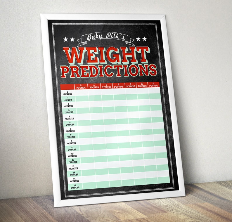 Digital files only baby calendar Baby is brewing,birthday predictions- couples baby shower Shower game BBQ