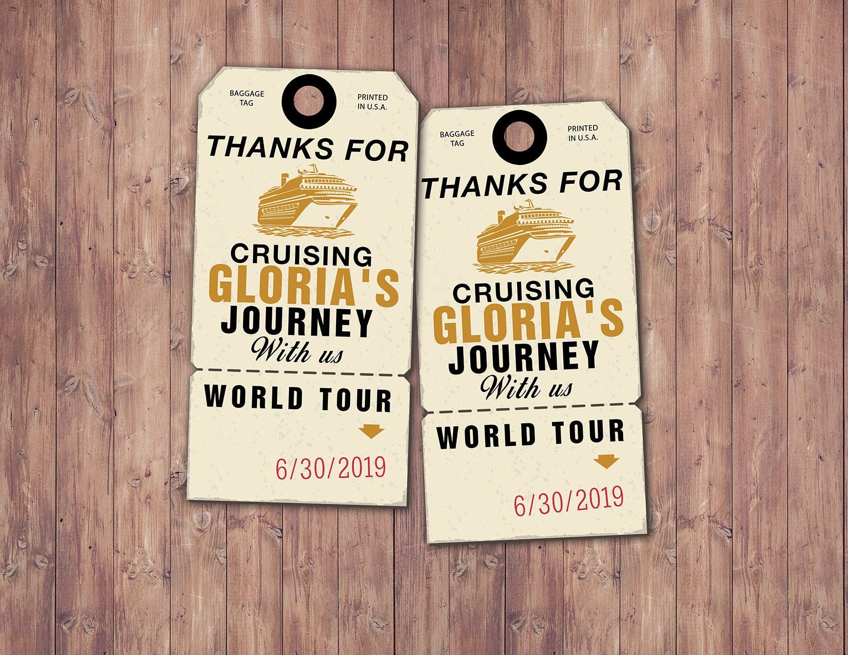 vintage luggage tags printable