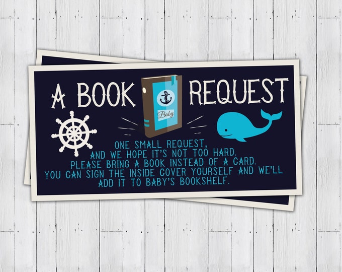 Baby Shower book request ticket, Nautical, boy shower, baby shower game, party game, baby shower, Ahoy it's  Boy, raffle ticket, sailboat