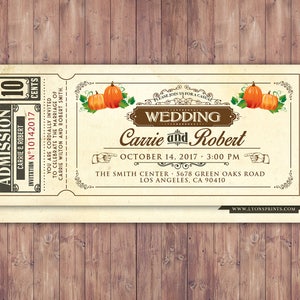 Art DecoVintage Retro Save the Date Ticket Announcement, wedding invitation, wedding shower, old Hollywood , Cinema, retro cinema ticket