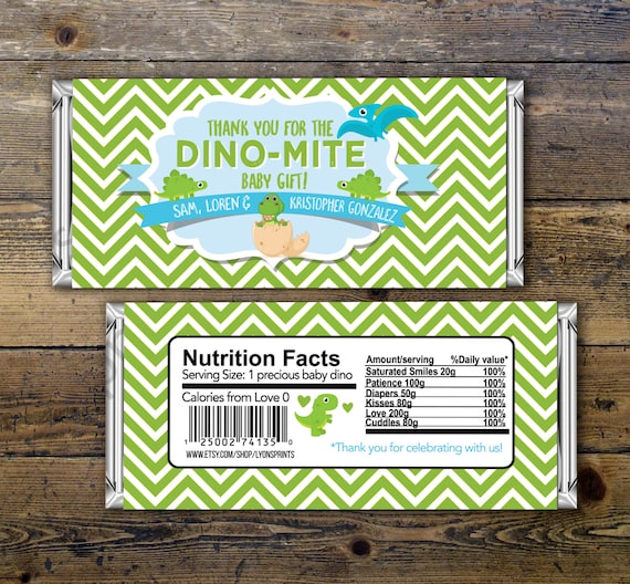 hershey bar baby shower favors