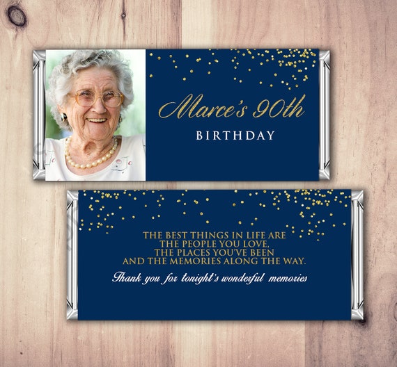 Birthday Candy Bar Wrappers 60th aged to perfection 80th Any Age 50th 70th 40th Silver Adult Milestone Favors 30th Gold vintage