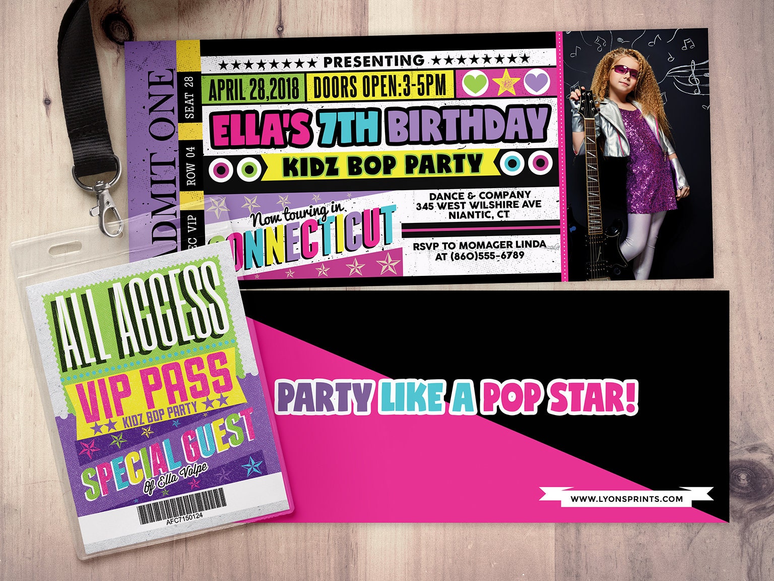 Pop Star Rock Star Concert Ticket Birthday Party Invitation Music Invitation Rockstar Party Pop Star Karaoke Party Glow Party Pop Star Rock Star Concert Ticket Birthday Party Invitation Music Invitation Rockstar Party Pop Star Karaoke Party Glow Party