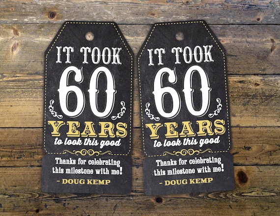 Roast and Toast, favor tag, retro birthday, retro party, saloon, cheers and beers, party favor, birthday tag, 75th, 40th, 50th, 60th Il_570xn