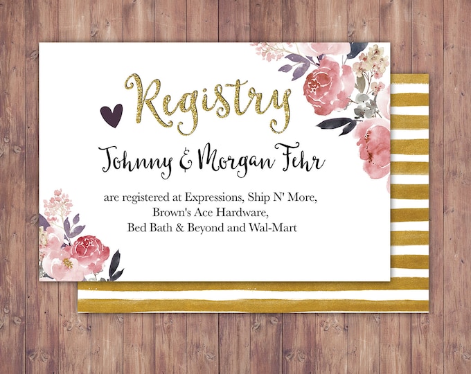 Happily ever after Information card, Registry card, BOHO wedding shower, couples shower, arrows, Tribal, wedding, bridal shower