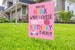 Birthday parade, yard sign design, lawn sign, social distancing drive-by birthday party, car birthday parade, quarantine party 