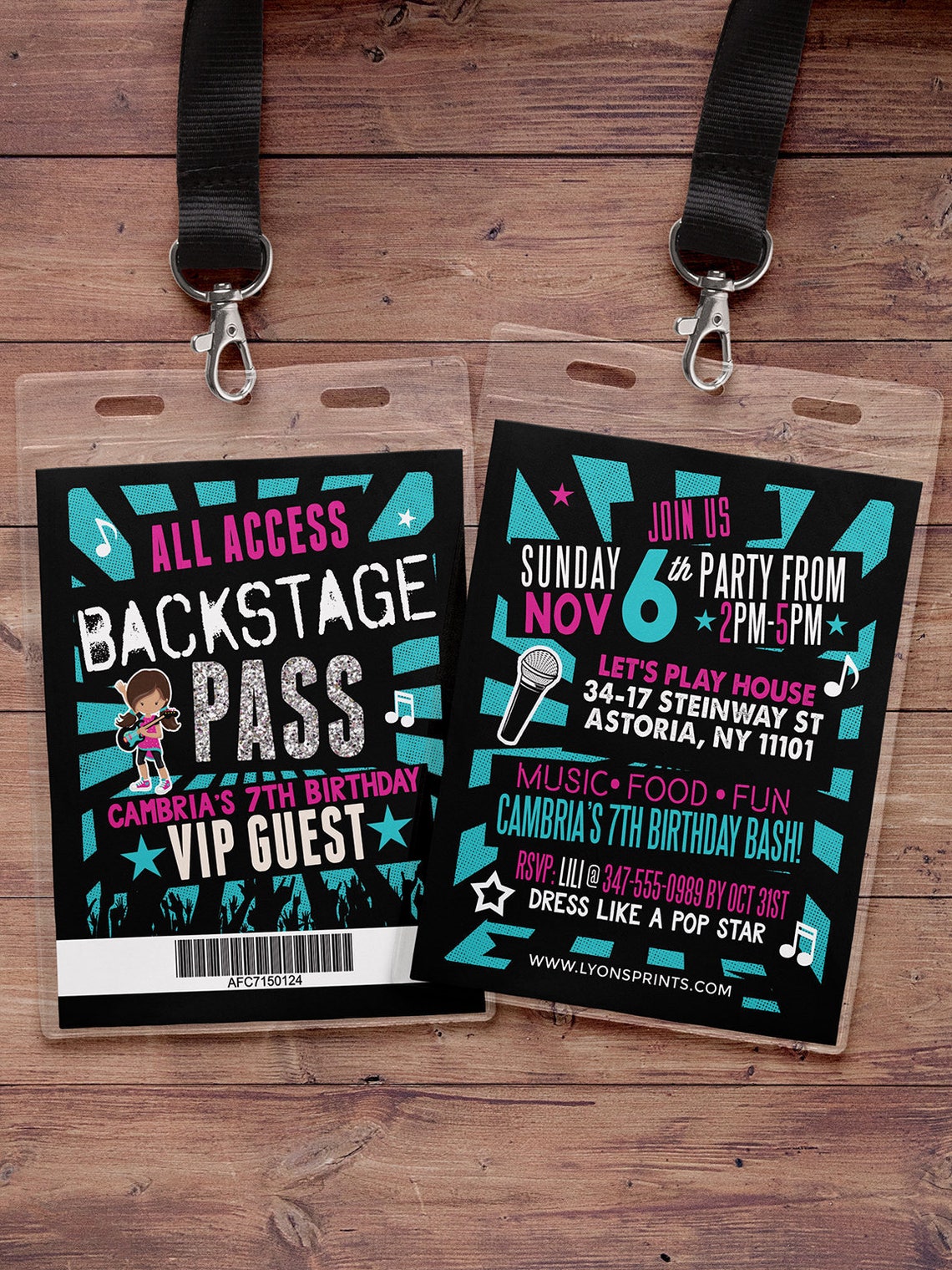 Disco, Retro, Neon, VIP PASS, Backstage Pass, Vip Invitation, Birthday ...