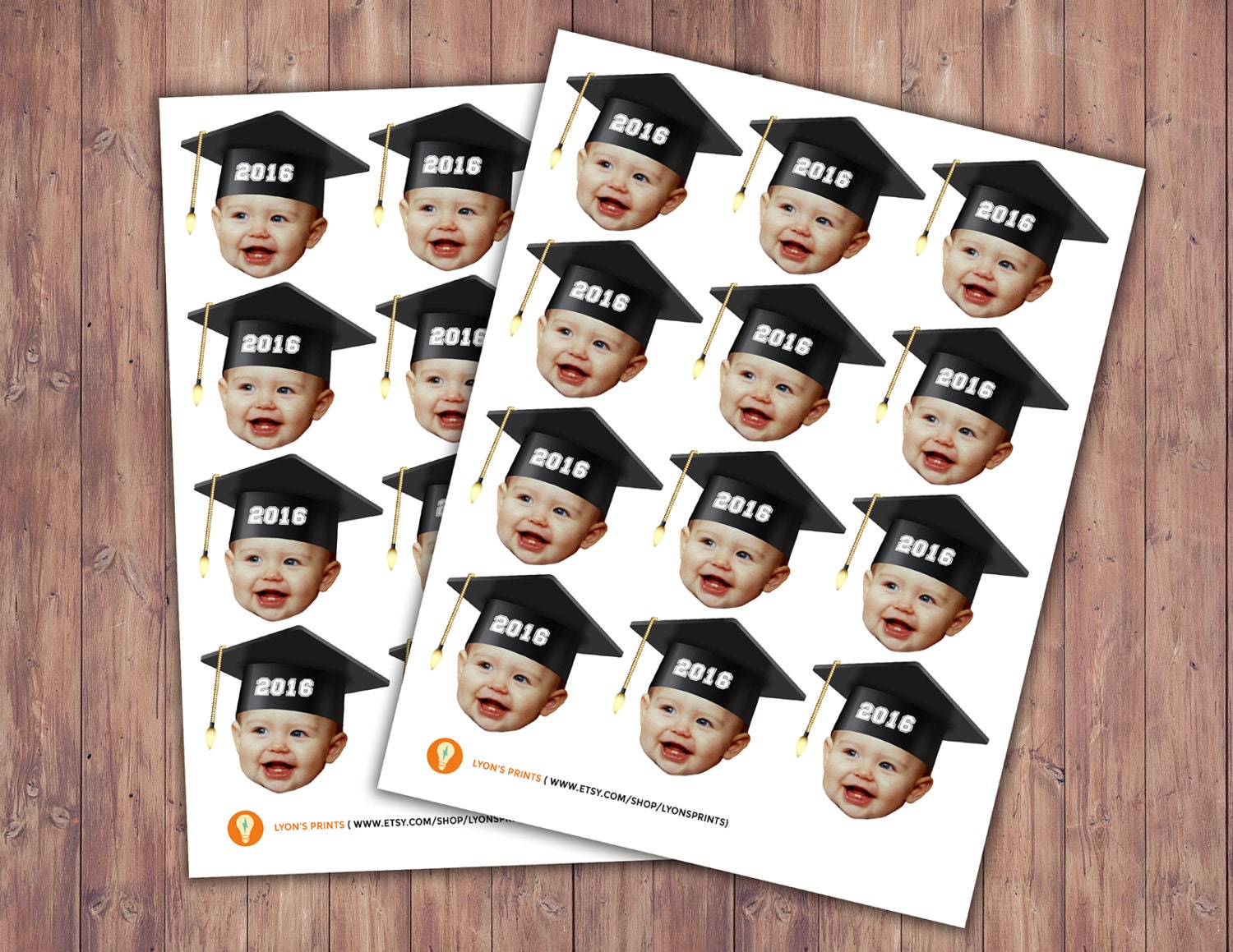 cupcake topper cap and gown graduation party graduation