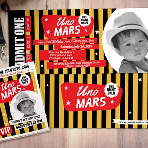 ROCK STAR, concert ticket, birthday party invitation, Music invitation, rockstar party, pop star, retro invitation, concert ticket