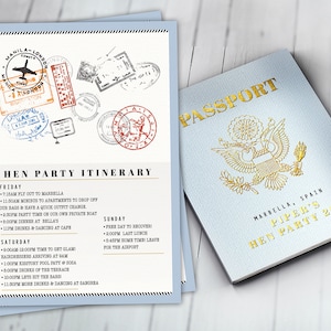 Menu, Itinerary, passport, precious cargo,, travel theme, travel party, Graduation, baby shower, birthday, wedding, Digital files only