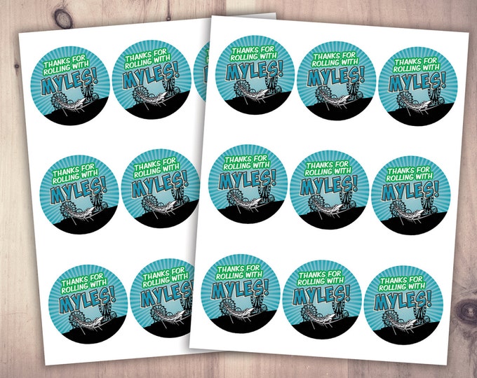 Amusement Park party, sticker labels, digital files only, party favor label, rollercoaster, cupcake toppers, party favor, decor