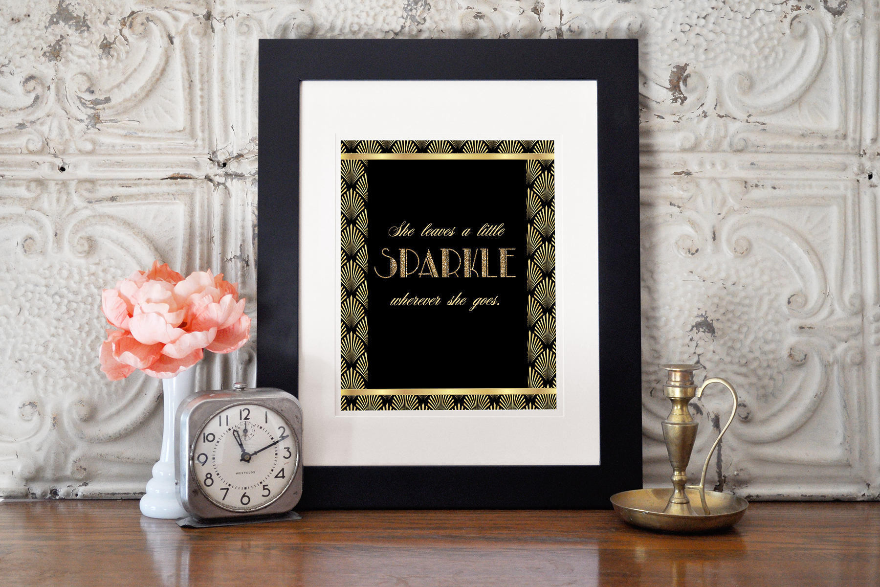 Great Gatsby Birthday Table Signs Roaring 20 S Hollywood Film