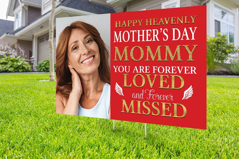 Paper & Party Supplies Party Décor Funeral sign design Yard sign