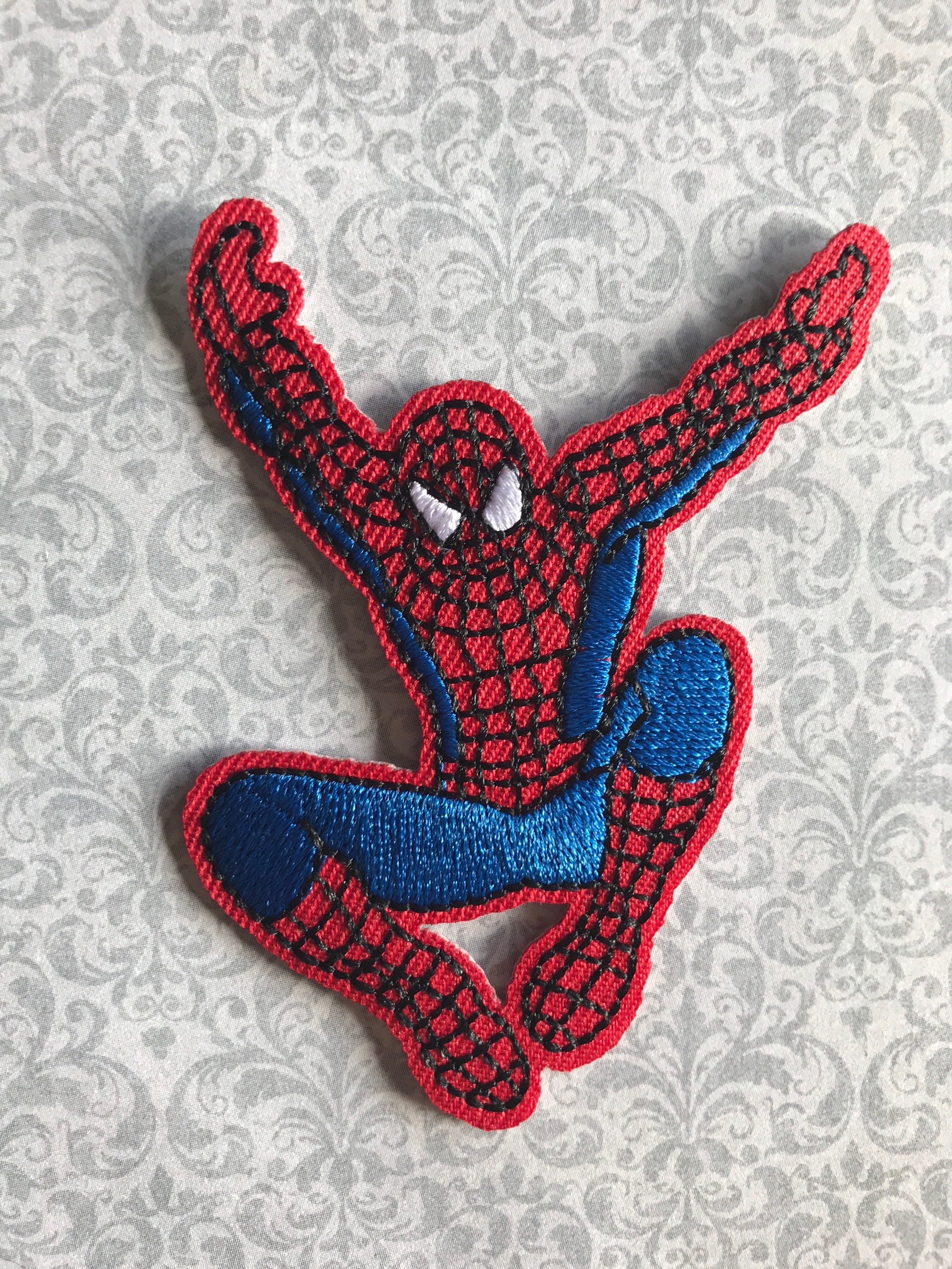 Hero Iron on Patch Spiderman Iron On Etsy Canada