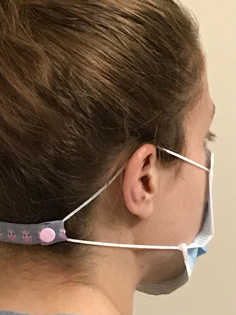 Mask Extender face Mask Ear Saver Many Different Patterns to Etsy Canada