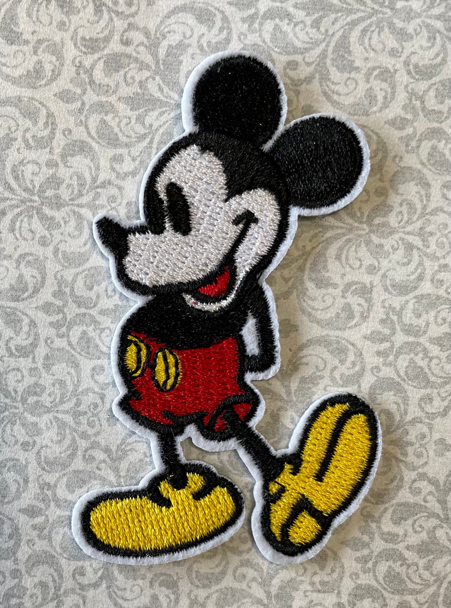 Mickey Mouse Parche Termoadhesivo Mickey Parche Ropa Cara De