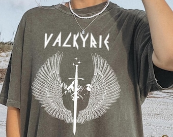 LICENSED | Comfort colors Sjm t-shirt, The Valkyrie Ladies shirt, Valkyrie in training shirt, Nesta, A Court of Silver Flames, Acotar