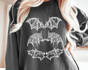 ACOTAR Bat Boys Sweatshirt, Rhysand Cassian Azriel, The Night Court Shirt, Illyrians of the Night Court, Comfort colors bookish sweatshirt