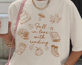 Fall Cozy Readers Club Shirt, Book Lover Shirt Bookworm Tee Autumn Reader t-shirt Bookish Things Fall Bookish Shirt Halloween Spooky Season