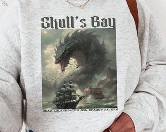 Skulls Bay sweatshirt, Throne of Glass Acotar Sweatshirt, TOG merch, Fantasy bookish crewneck, Aelin, To whatever end, Fireheart sweatshirt