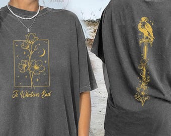 Throne of Glass Fan Shirt, Comfort Colors TOG Tee, You do not Yield shirt, Sarah J Maas Maasverse, ACOTAR Book Gift, Fantasy Reader Crewneck