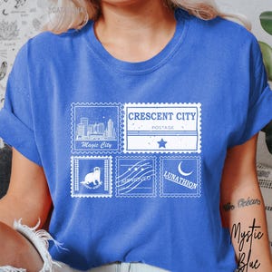 Crescent City Postal Service, House of Earth and Blood, Crescent city otter, Sarah J Maas, Crescent City shirt, Lunathion otter postal image 7
