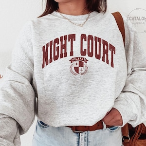 The Night Court sweatshirt, Velaris sweatshirt, ACOTAR, A court of Thorns and ROSES, City of Starlight Sweater, SJM, Velaris Sweater