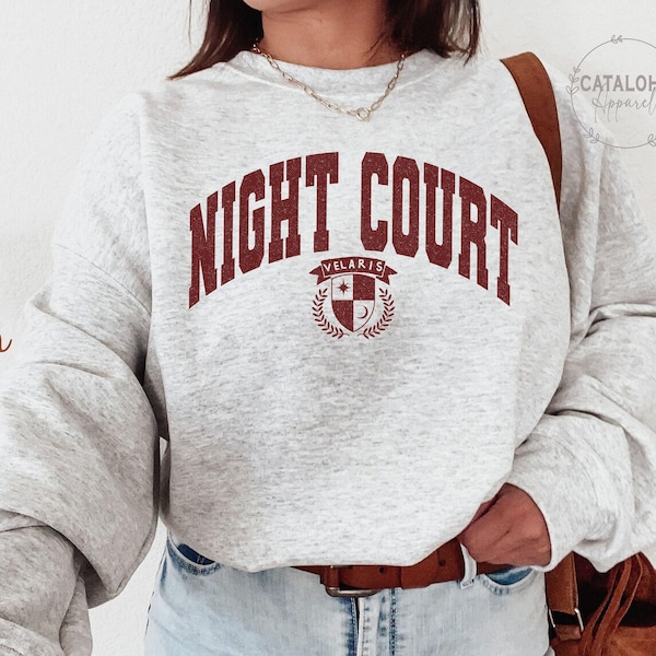 The Night Court sweatshirt, Velaris sweatshirt, ACOTAR, A court of Thorns and ROSES, City of Starlight Sweater, SJM, Velaris Sweater