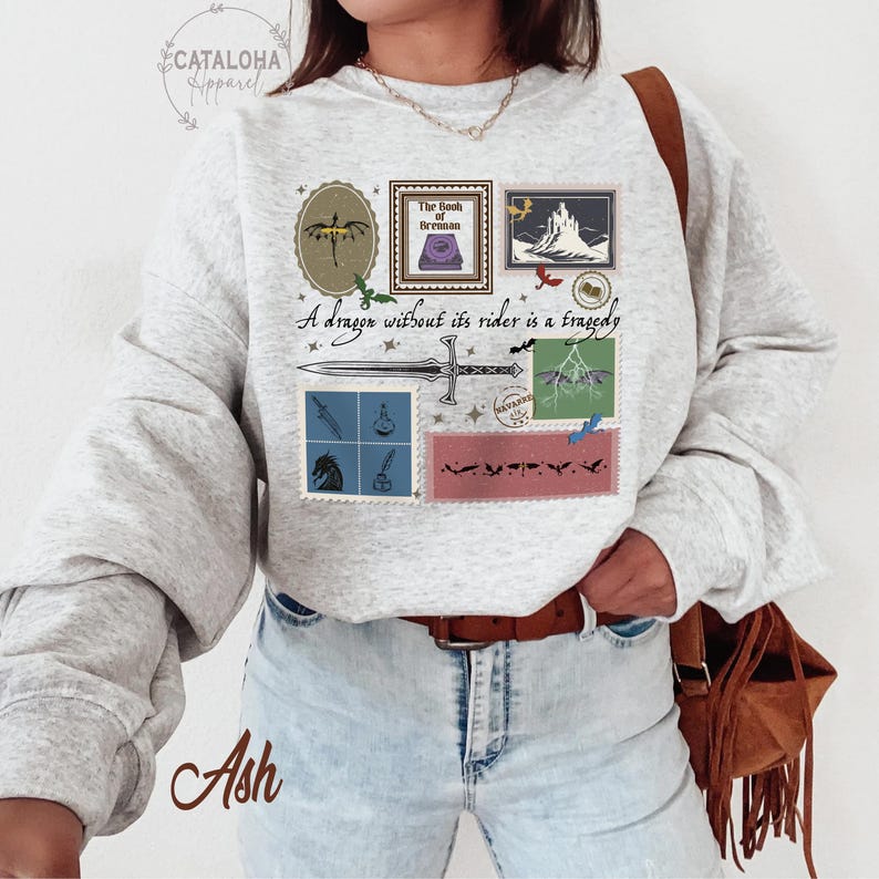 Sudadera de la Escuela de Guerra Basgiath, sudadera de la Cuarta Ala, Violet Sorrengail, Xaden Riorson, sudadera de Jinete de Dragón, regalo para amantes de los libros de fantasía imagen 1