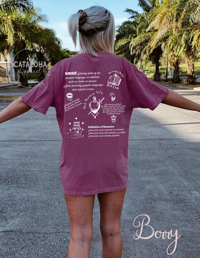 Smut reader shirt, smut book, spicy book shirt, Spicy book gift, smut stuff, smut book lover gift, Romance book gift, Romance Reader image 8