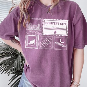 Crescent City Postal Service, House of Earth and Blood, Crescent city otter, Sarah J Maas, Crescent City shirt, Lunathion otter postal image 9