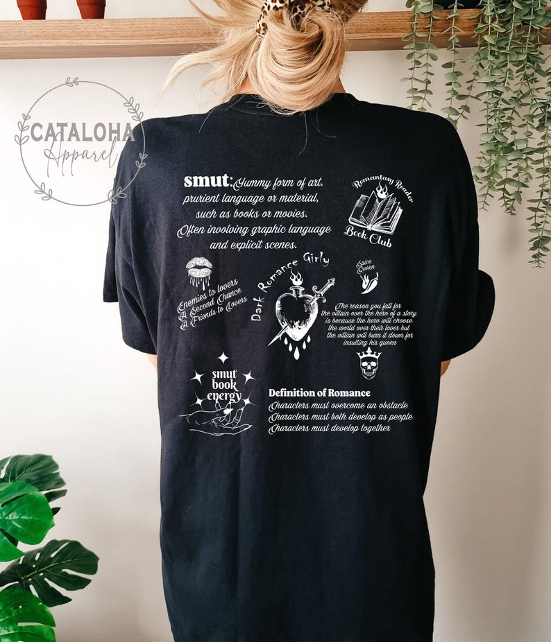 Smut reader shirt, smut book, spicy book shirt, Spicy book gift, smut stuff, smut book lover gift, Romance book gift, Romance Reader image 3