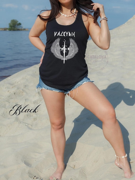 Racerback Tank, Valkyrie, the Valkyrie Ladies Shirt, Valkyrie in