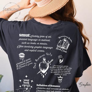Smut reader shirt, smut book, spicy book shirt, Spicy book gift, smut stuff, smut book lover gift, Romance book gift, Romance Reader image 2