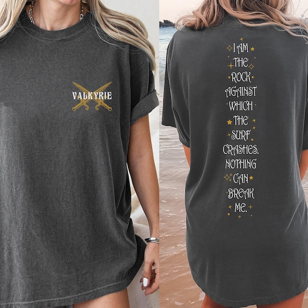 ACOTAR, Valkyrie Merch, Nesta and Cassian, Sarah J Maas Velaris, A Court Of Thorns And Roses ACOTAR Shirt, Sarah J Maas ACOTAR Rhysand